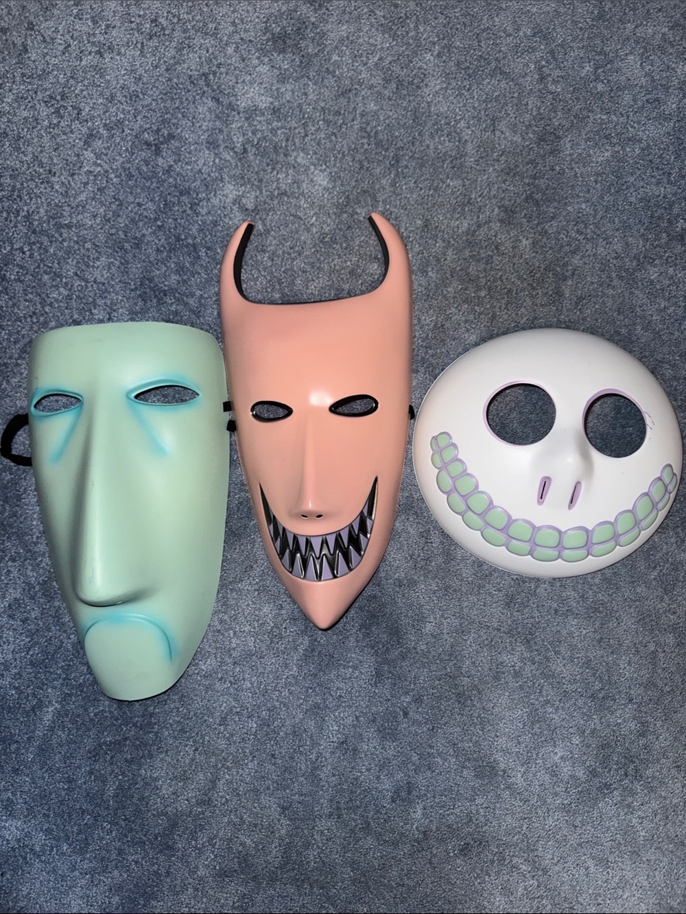 Lock, Shock, Barrel Costume Mask - Nightmare before Christmas Kids